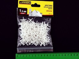 Крестики д/кафеля 4,0 мм уп.100 шт