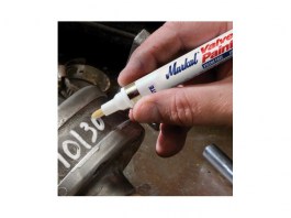 Маркер промышл. перманентный на основе жидк. краски MARKAL VALVE ACTION красный