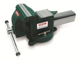 Тиски 130 мм слесарные, поворотные TOPTUL