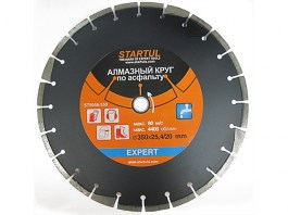 Алмазный круг 400х20/25,4 мм асф. STARTUL EXPERT