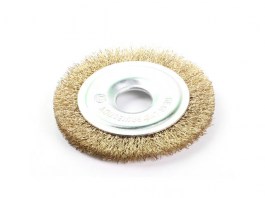 Щетка дисковая гофр.175ммх22мм для УШМ GEPARD