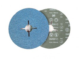 Фибровый шлифкруг 180х22мм P60 3M 581С