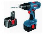 Аккум. дрель уд. дейст. GSB 14,4-2 (2 аккум 1.5 A/ч) в чемодане BOSCH