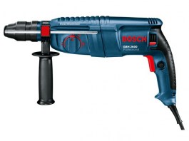 Перфоратор BOSCH GBH 2600 в чем. (720 Вт, 2.7 Дж, 3 реж., патрон SDS-plus, быстросъемн., ЗВП в комплекте, вес 2.7 кг) (0611254803)