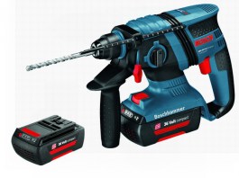 Аккум. перфоратор BOSCH GBH 36 V-LI COMPACT в чем. (36.0 В, 2 акк., 1.3 А/ч Li-Ion, 1.8 Дж, вес 2.9 кг,) (0611903R02)