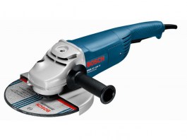 Двуручная углошлифмашина BOSCH GWS 22-180 H в кор. (2200 Вт, диск 180х22 мм, без регул. об.) (0601881103)
