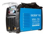 Инвертор сварочный SOLARIS MMA-208 (230В, 20-200 А, электроды диам. 1.6-4.0 мм, вес 3.9 кг)