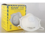 Респиратор РК Юлия-119 FFP1 (до 4 ПДК) с клапаном выдоха (формованный, пыль,дым,туман FFP1 R D) (20469)