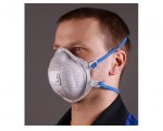  Респиратор РК Юлия-215 FFP2 (до 12 ПДК) с клапаном выдоха (формованный, FFP2 R D сварочные аэрозоли и сорбции газов органич.происхожд.и озона, с регул (20480)