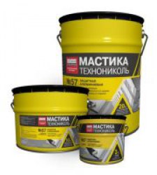 Мастика защитная алюминиевая ТехноНИКОЛЬ №57 (МБПХ, РФ)