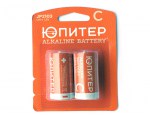 Батарейка C LR14 1,5V alkaline 2шт. ЮПИТЕР (JP2103)