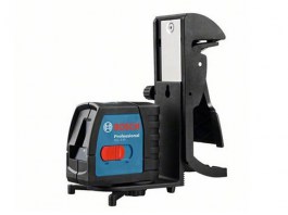 Нивелир лазерный BOSCH GLL 2-15 с держателем в кор. (проекция: крест, до 15 м, +/- 5 мм, резьба 1/4, 5/8«) (0601063701)