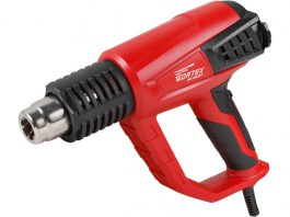 Термовоздуходувка WORTEX HG 6020 T в чем. + набор сопл (2000 Вт, 3 скор., 50-600 °С, ступенч. рег.,50-400-600 °С) (HG6020T1807)