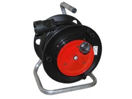 Удлинитель на катушке 40м (1 роз., 2.2кВт, ПВС), УС-12069, Бриль (2,2кВт; провод 2х1мм2) (19074) (ИПБриль)