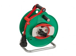 Удлинитель на катушке 40м (1 роз., 3.3кВт, кабель до -35С) Brennenstuhl Garant (3,3кВт; 3х1,5мм2; степень защиты: IP44; для сада) (1188470)