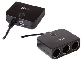 Разветвитель автомобильный CAS-3USB JAZZway (4690601018441)