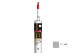 Герметик силиконовый FOME FLEX «SANITARY SILICON 102» (сер.) 310мл (01-4-1-106)