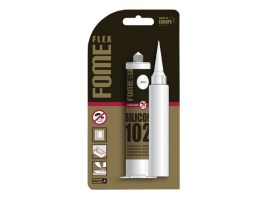 Герметик силиконовый FOME FLEX «SANITARY SILICON» (бел.) 70мл в блистере (01-4-1-151)