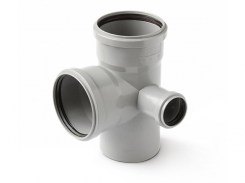 Крестовина 2-х плоскостная правая полипропил. PP 110x110x 50/87 PRO AQUA (712587)