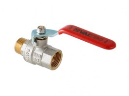 Кран шар. BASE, стальная рукоятка 1« вн.-нар. VALTEC (VT.215.N.06)