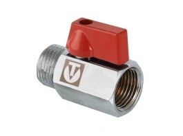 Кран шар. MINI 1/2« вн.-нар. VALTEC (VT.331.N.04)