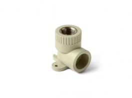 Угольник полипропил. с креплением комбинировУгольник полипропил. с креплением комбинированный PPR ВР Серый 20-1/2 PRO AQUA (PA28008PG)анный PPR ВР Серый 20-1/2 PRO AQUA (PA28008PG)