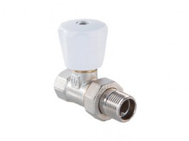 Клапан ручной прямой 1/2« (компактный) VALTEC (VT.008.LN.04)