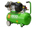 Компрессор ECO AE-502-1 (440 л/мин, 8 атм, коаксиальный, масляный, ресив. 50 л, 220 В, 2.20 кВт)