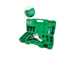 Пневмогайковерт 1/2« 678Nm TOPTUL с лубрикатором и головками 20пр. в чем. (GDAI2001E)