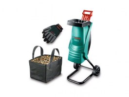 Садовый измельчитель BOSCH AXT RAPID 2000 + аксессуары (2000 Вт, ножи, 80 кг/ч, ветки до 35 мм, вес 11.5 кг) (0600853602)