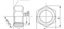Гайка шестигранная DIN 934