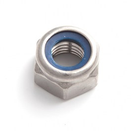 Гайка с контрящим кольцом DIN 985 