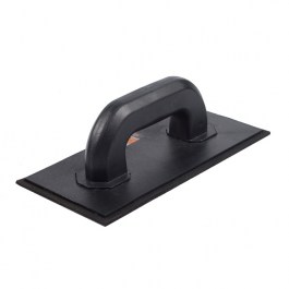 Терка пластмассовая с резиновым покрытием 120х260х4мм STARTUL MASTER