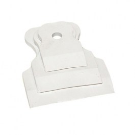 Набор шпателей резиновых белых 3 шт. 40,60,80мм STARTUL MASTER