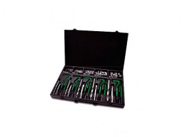 Набор для восстановления резьбы 130 шт (M5,M6,M8,M10,M12) TOPTUL 